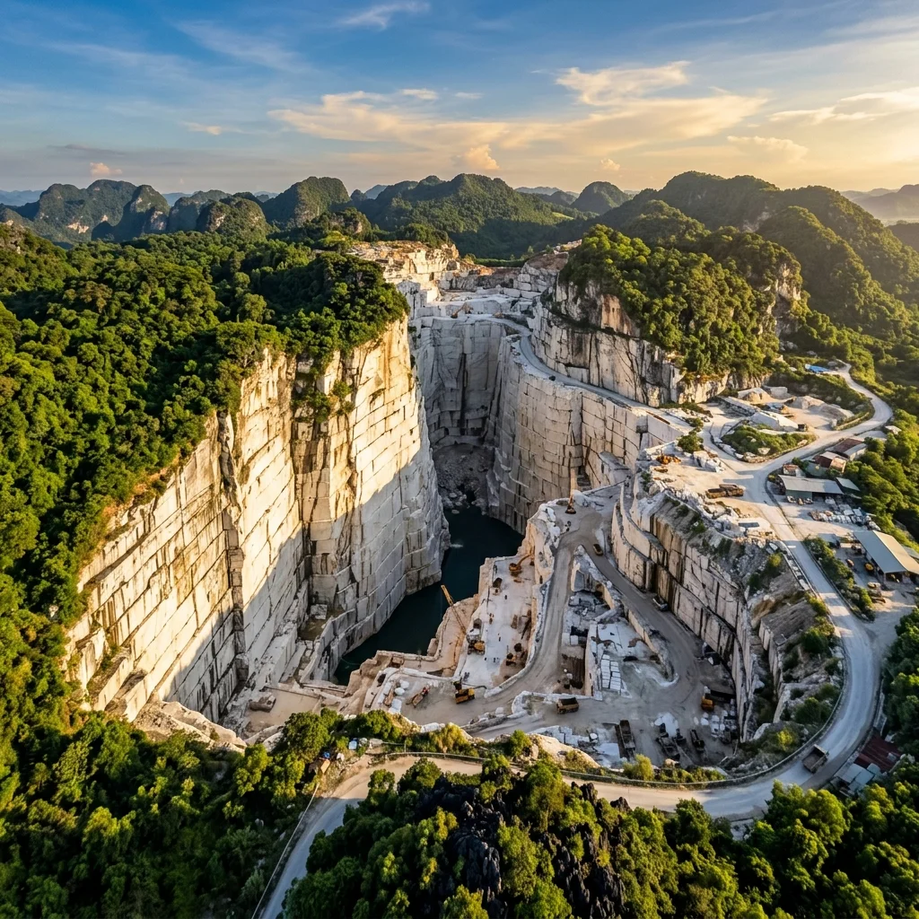 Mỏ đá Quang Bảo Stone tại Nghệ An