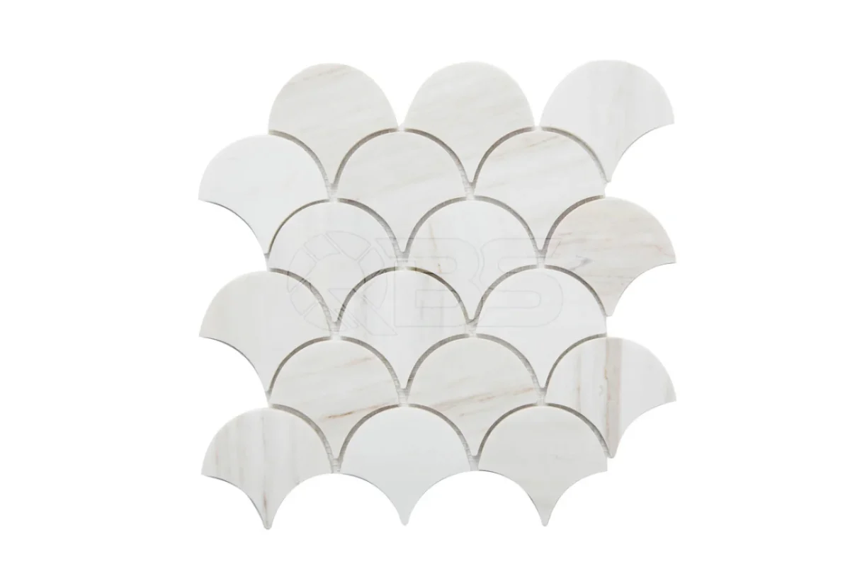 Mosaic vảy cá vân gỗ