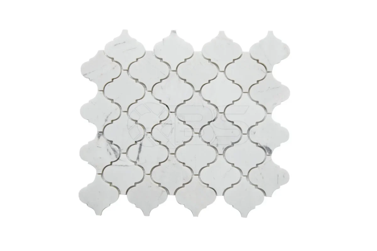 Mosaic lồng đèn trắng sữa