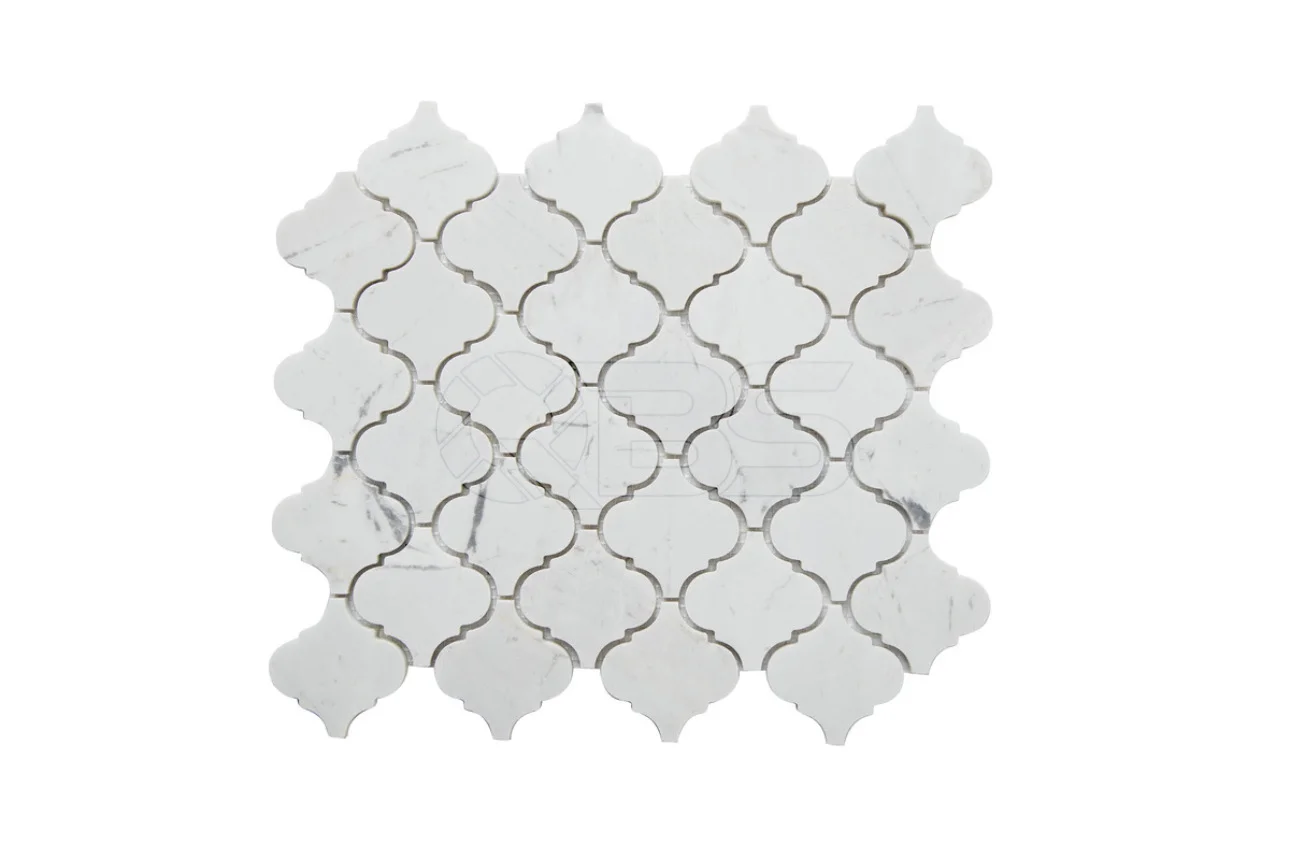 Mosaic lồng đèn trắng sữa