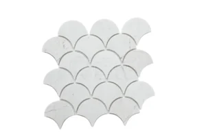 Mosaic vảy cá trắng sữa