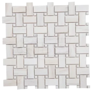Mosaic đan giỏ Vân gỗ