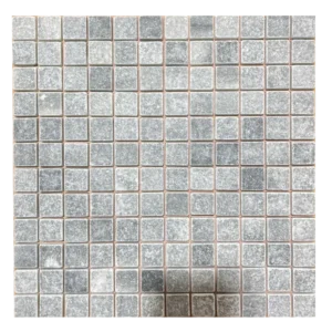 Mosaic vuông xám Lông chuột mài hon rung giả cổ